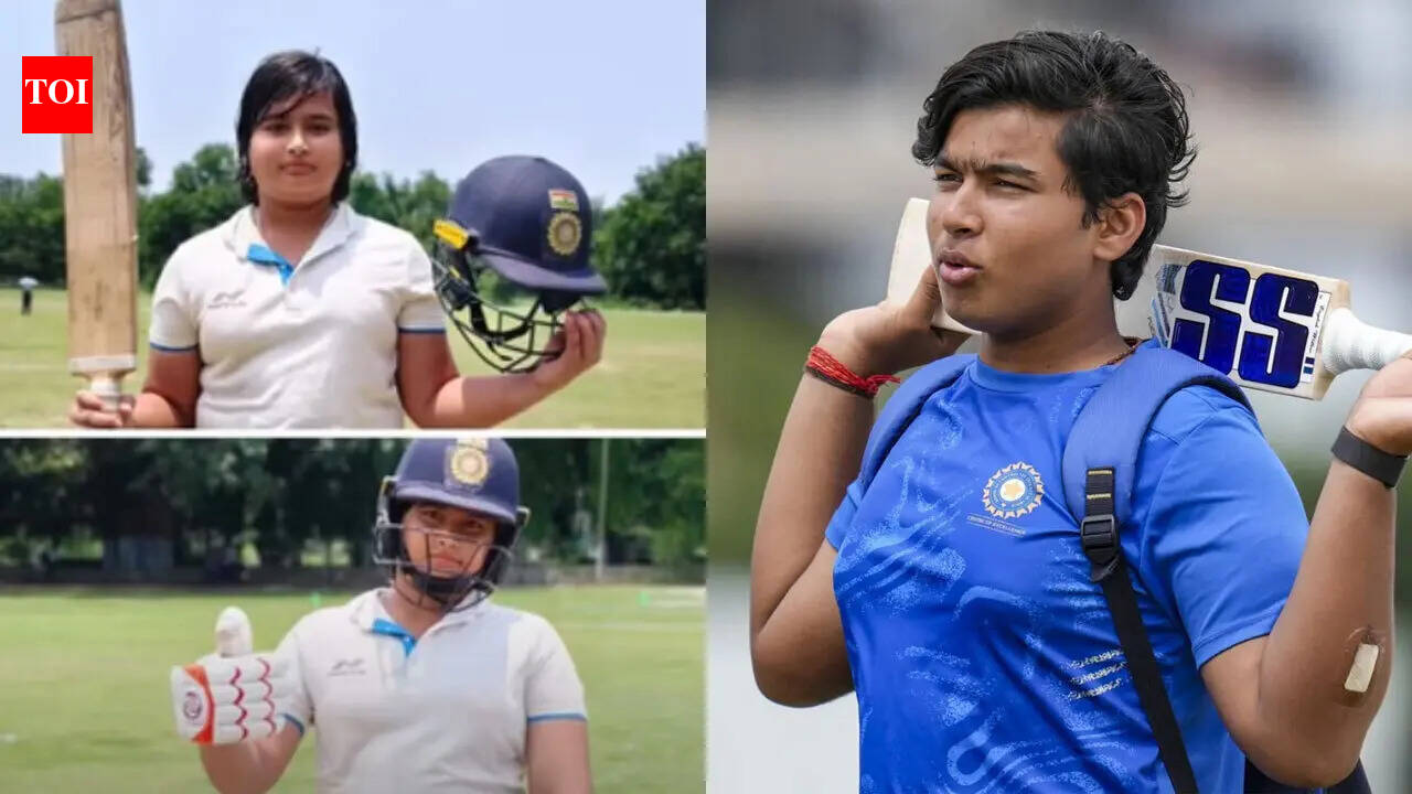 Vaibhav Sooryavanshi's 10-year-old younger brother Aashirwad Sooryavanshi slams century | Cricket News