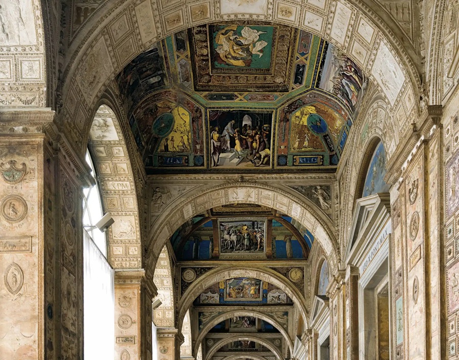 Internal view of second loggia. Photo by A. Bracchetti, 2007. Copyright © SCV Governorate – Museums Directorate. All rights reserved