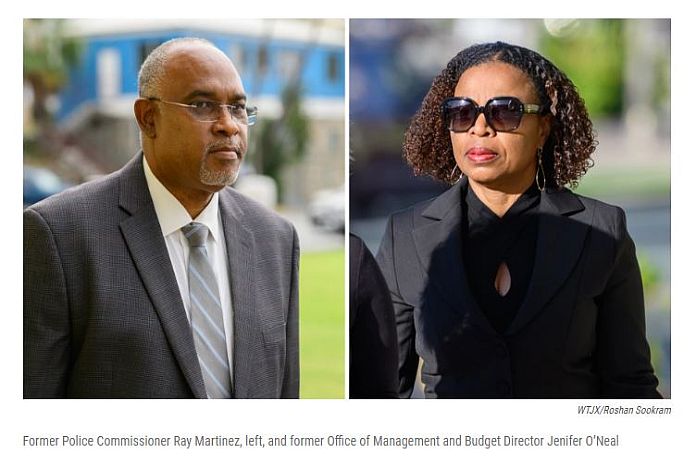 Virgin Islands former VIPD commissioner and former director of OMB sentenced for bribery scheme