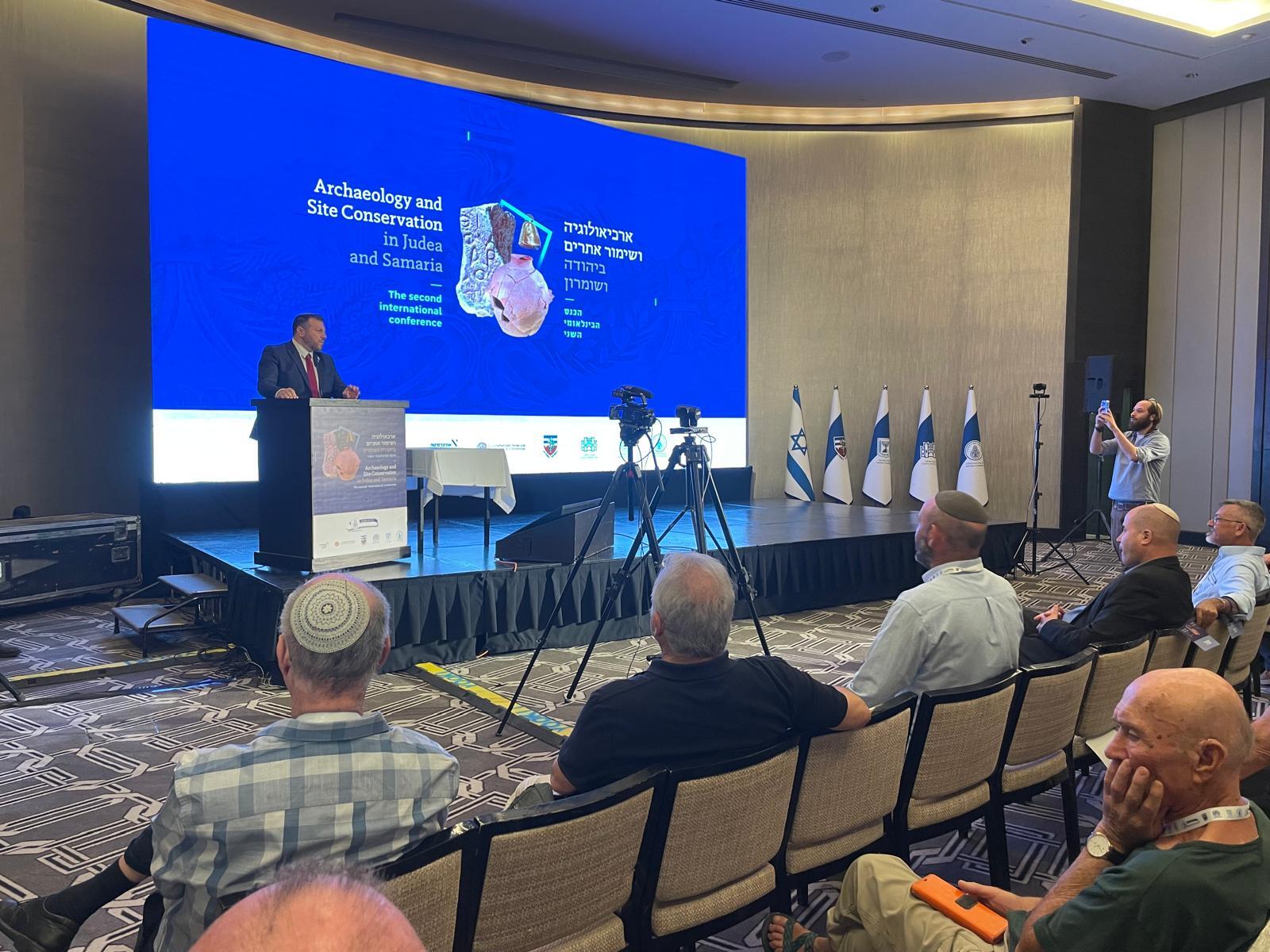 West Bank archaeology conference unearths controversy as politics takes center stage