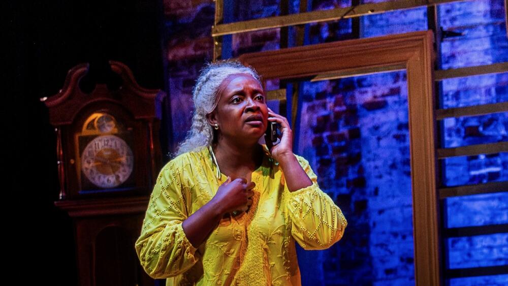 Ebony Marshall-Oliver as Abasiama in the Front Porch Arts Collective's production of "In Old Age." (Courtesy Nile Scott Studio)