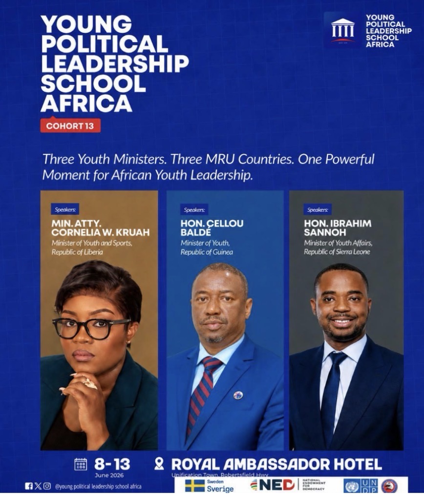 Youth Minister to speak at African Leadership Conference in Liberia