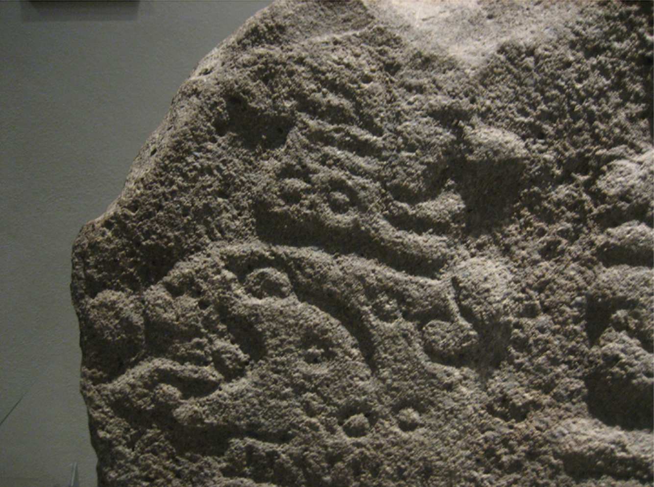 Photo of glyphs in question on the monolith