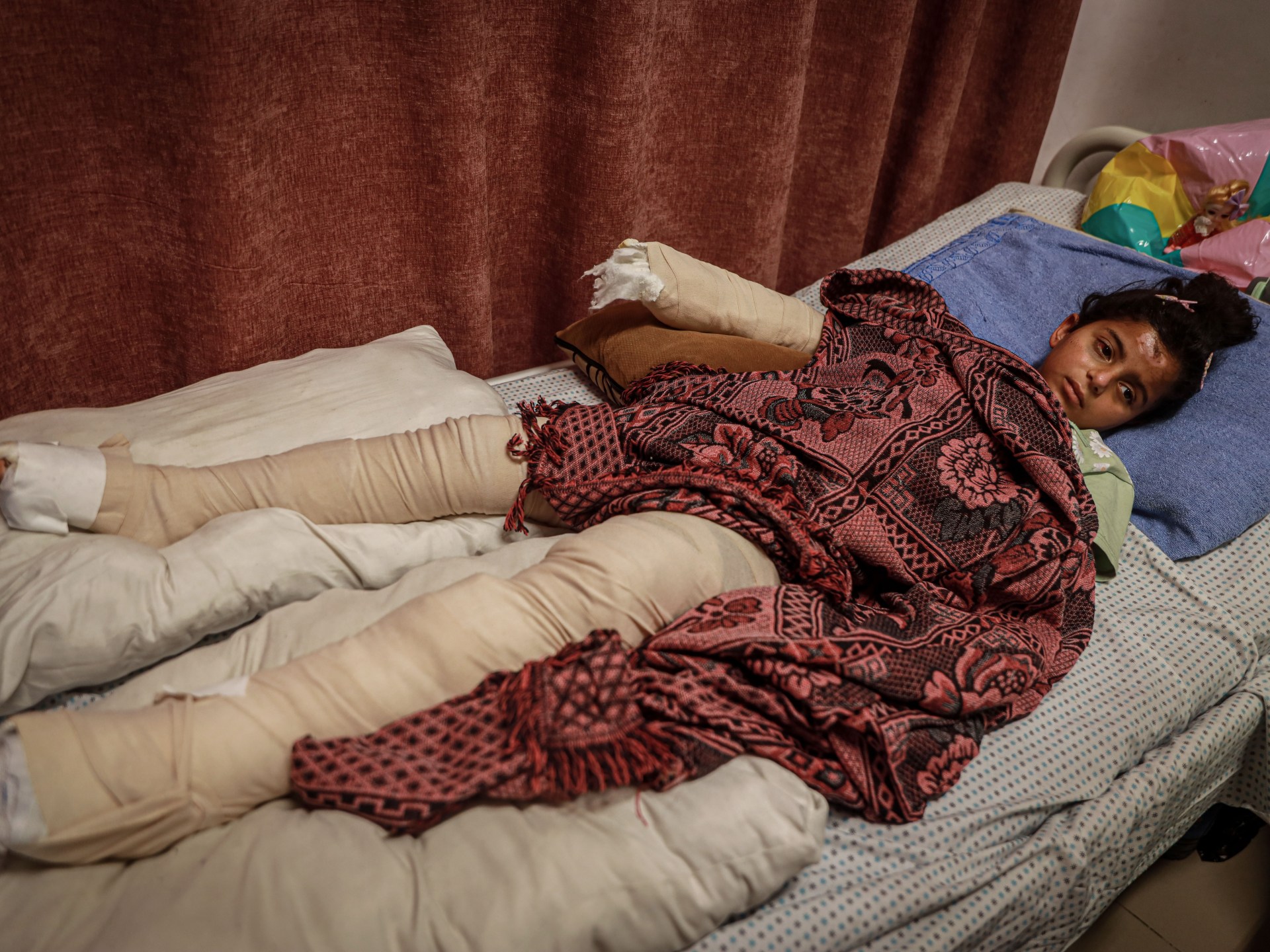 ‘Between pain and fear’: Gaza children bear cost of ongoing Israeli attacks | Israel-Palestine conflict News