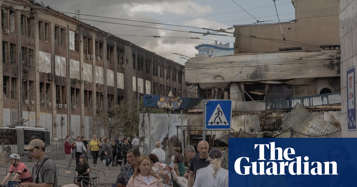 ‘It looks like Chornobyl’: peril of living in Kyiv’s most bombed neighbourhood | Ukraine