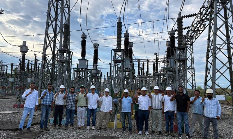 132 kV Miao-Namsai transmission line commissioned to strengthen power supply