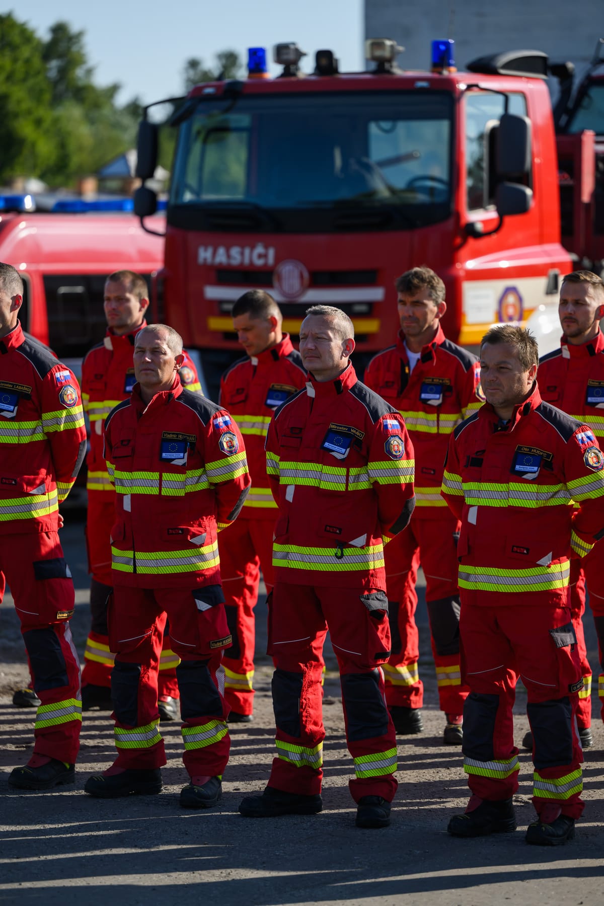 20 Slovak Firefighters Leaving for France to Help with Wildfires