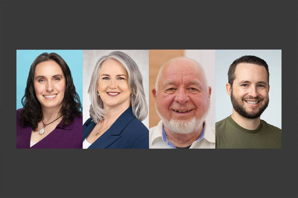 From left: Jenne Alderks, Shelley Kolba, Cliff Moon and Jeff Lyon.