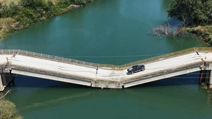 3 years after storm Daniel important bridge still not repaired (Video)