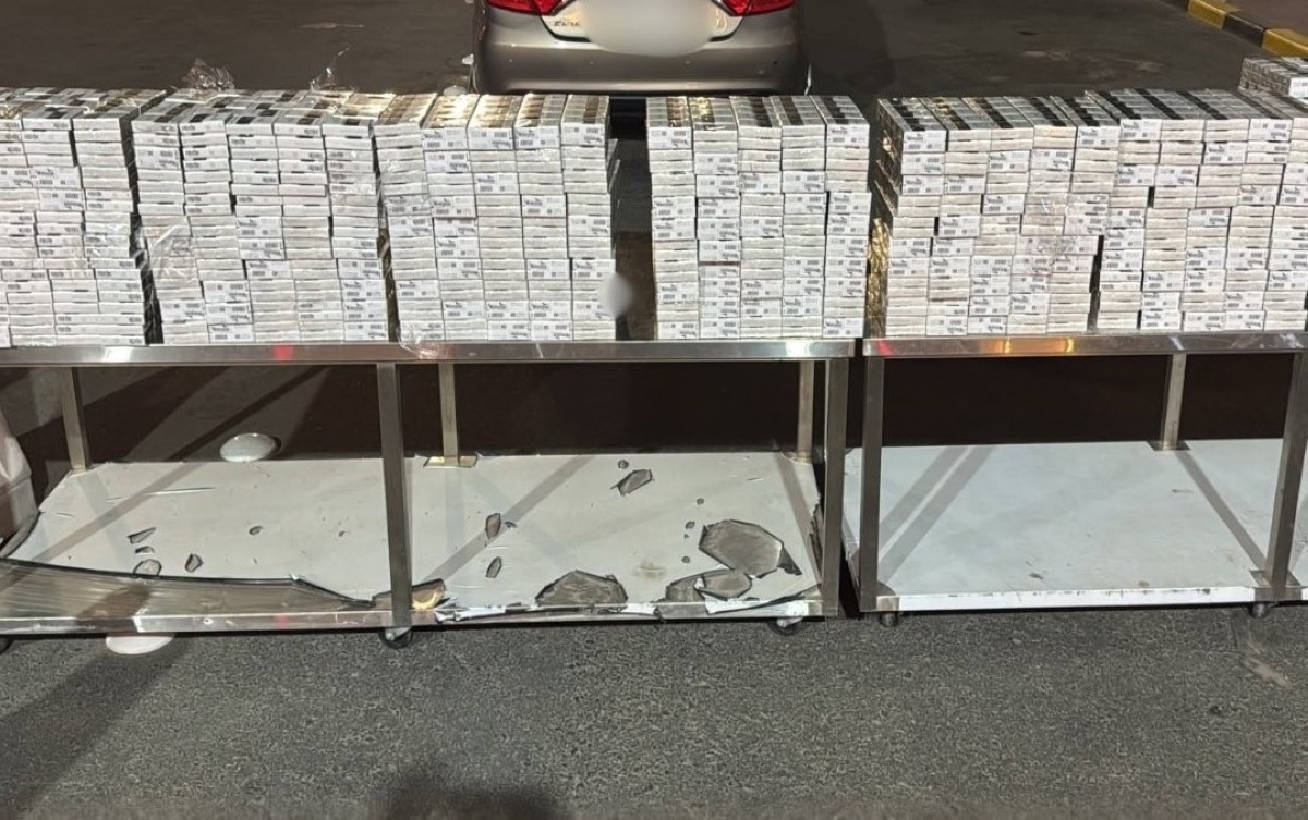 5,305 cigarette packs seized in failed smuggling attempt at Nuwaiseeb