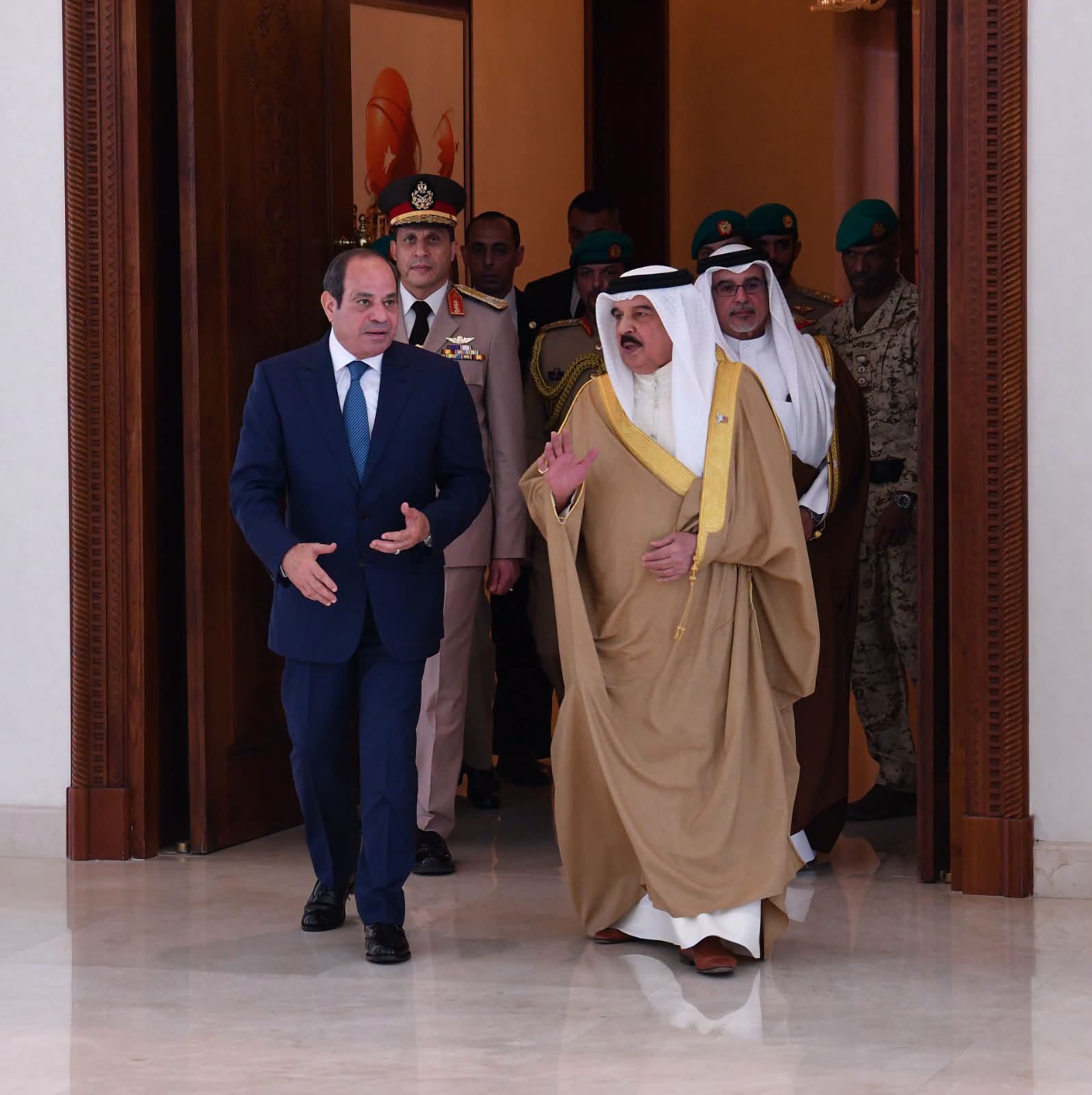 Al-Sisi reaffirms support for Gulf security as US expands Iran strikes, imposes naval blockade