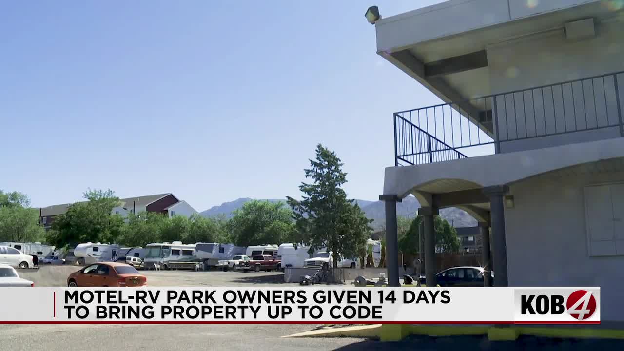 Albuquerque RV park and motel fined $14,100 for code violations