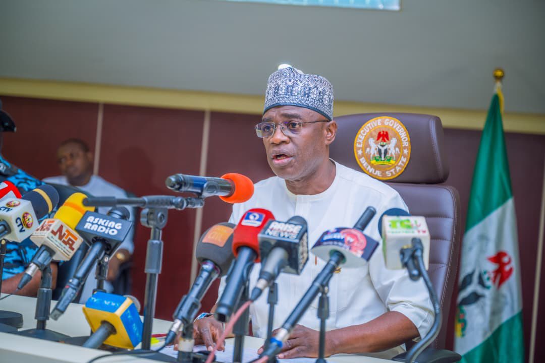 Alia briefs Tinubu on Benue security, politics after state at 50 celebrations