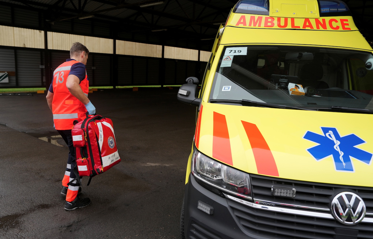 All Latvian ambulance crews equipped with body armour and helmets