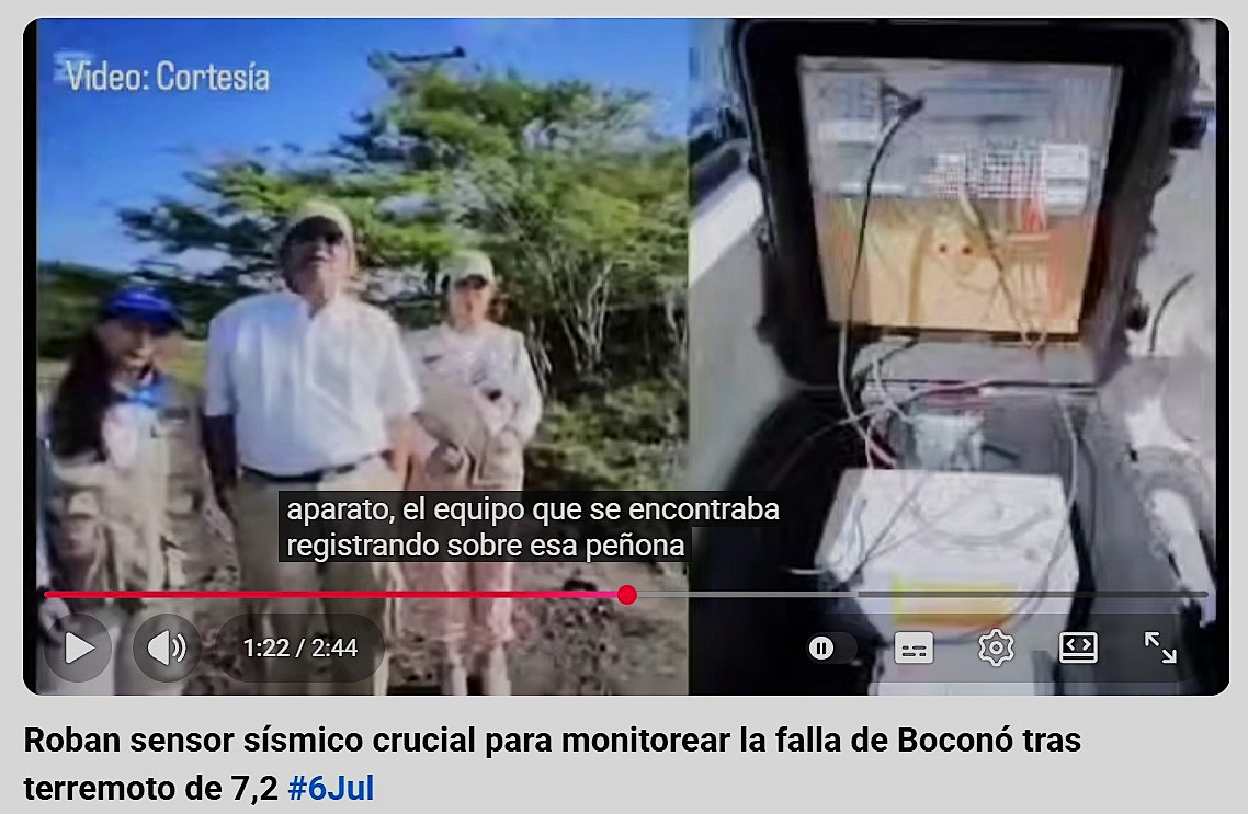 An Earthquake-Prone Country Without a Seismic Monitoring System
