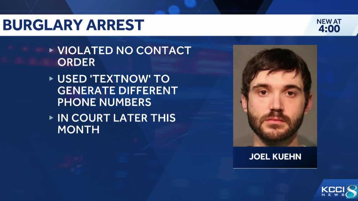 Ankeny man charged after allegedly breaking into ex-partner's home