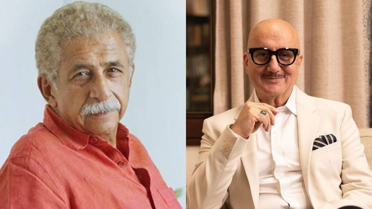 Anupam Kher's response to Naseeruddin Shah calling him a 'clown' goes viral: 'If you can criticise Amitabh Bachchan, Virat Kohli...none took you seriously due to the substances you have been taking..' | Hindi Movie News