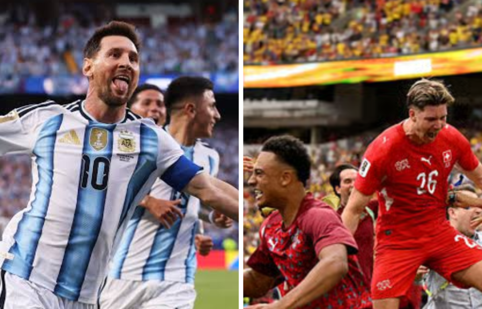 Argentina, Switzerland to clash in quarter-final