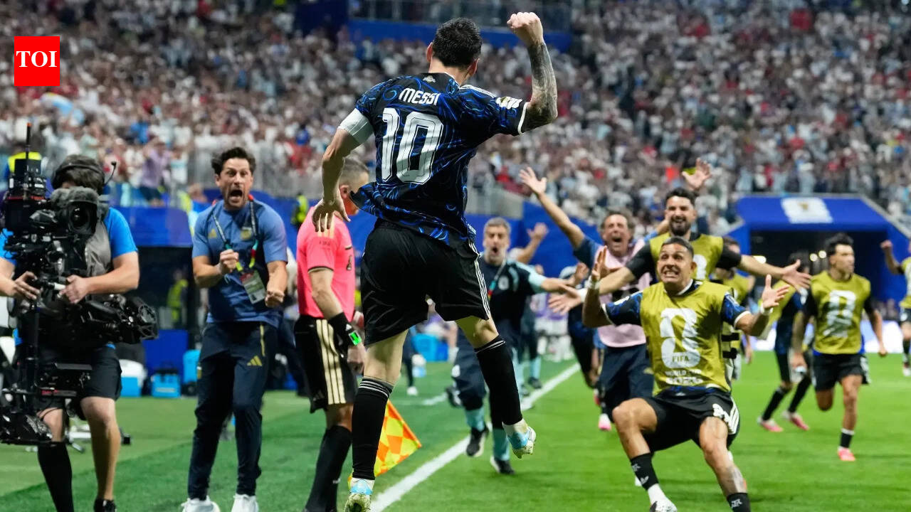 Argentina vs England FIFA World Cup SF match result: Lionel Messi shines as Argentina pull off stunner against England in Atlanta to reach WC final | Football News