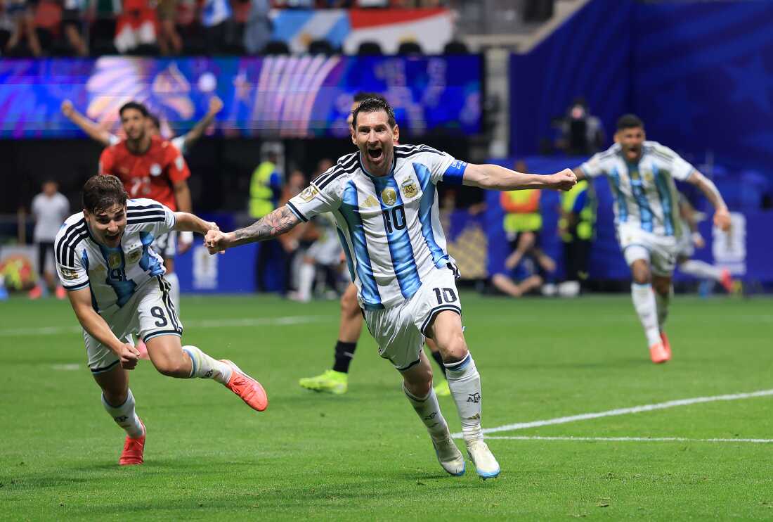 Argentinian newspapers react after the victory over Egypt