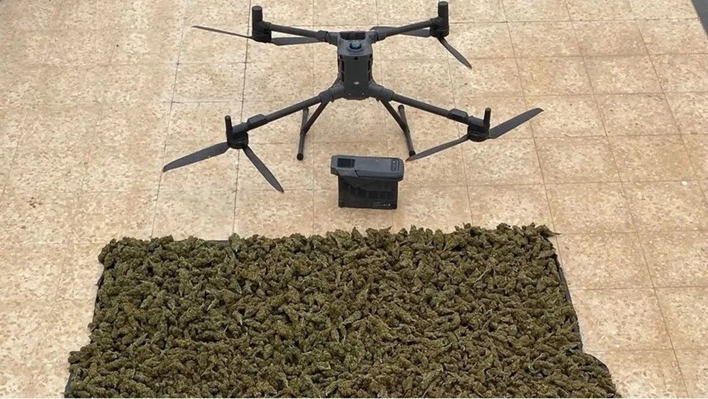 Army Thwarts Drug Smuggling Attempt via Drone...