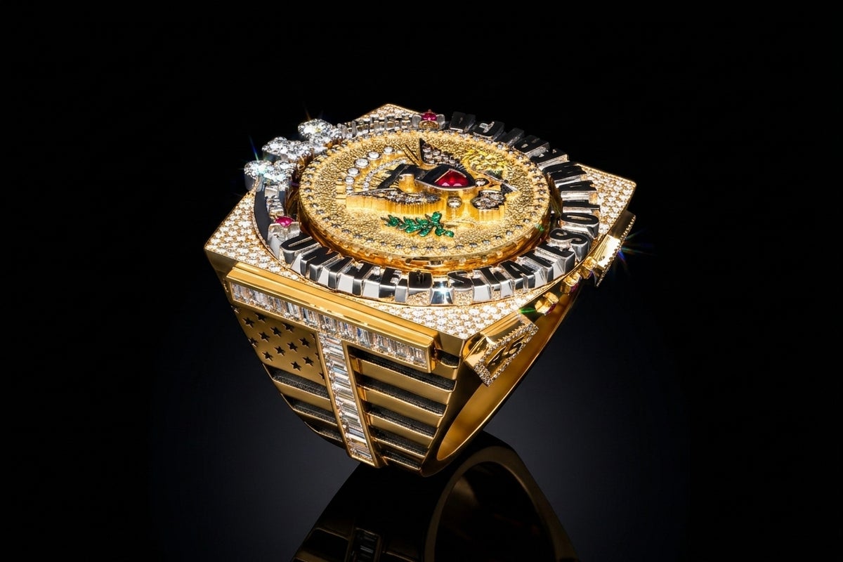 Belgian diamond group that won tariff relief gifted Trump a lavishly encrusted ring
