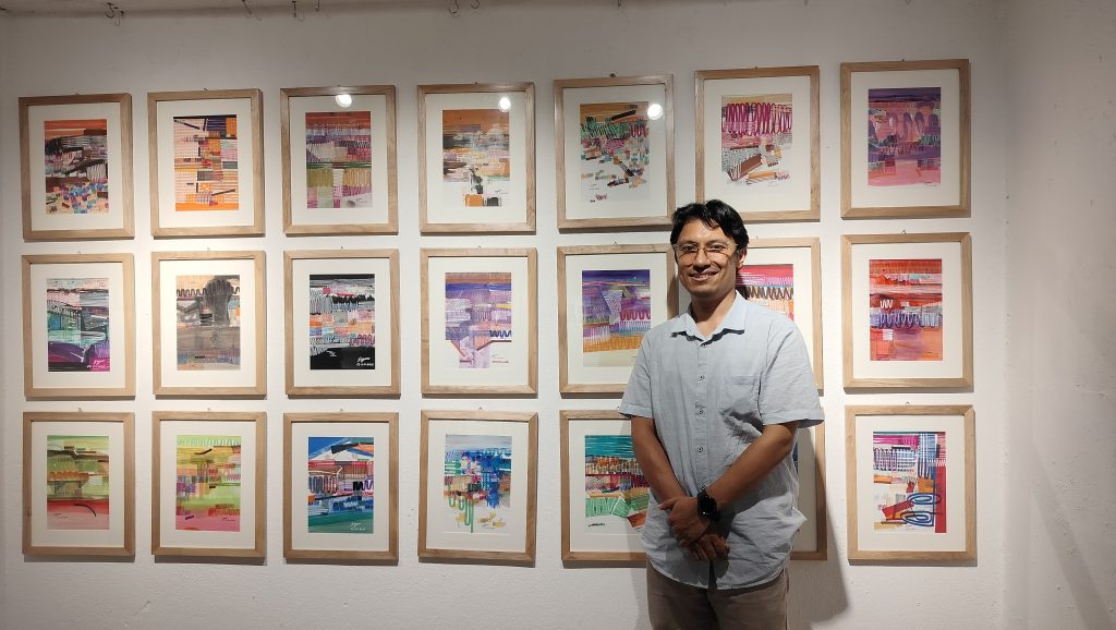 Beyond the canvas: Sagar Manandhar on process and perception