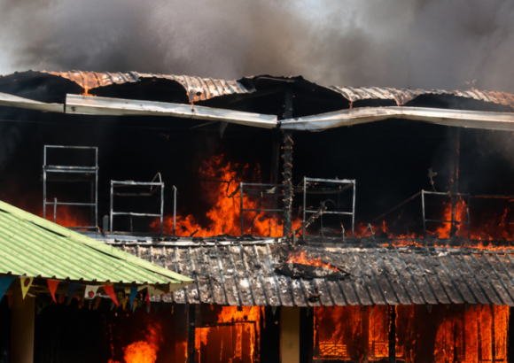 Blaze damages Comatillo Camp in Monte Plata; no injuries reported