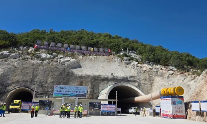 Breakthrough at Kozjak Tunnel marks major milestone in new entrance to Split