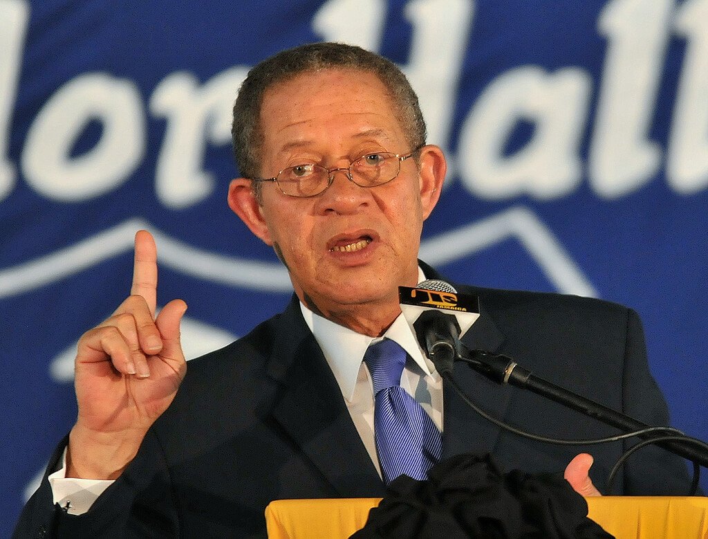 Bruce Golding warns post-war global order under serious threat