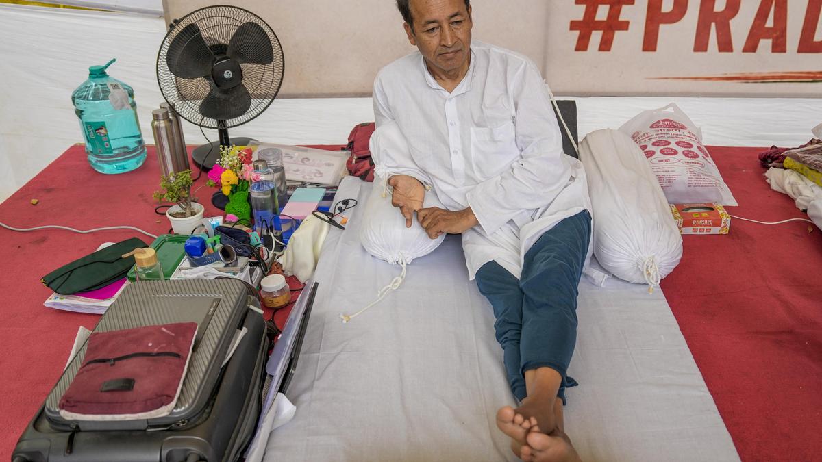 CJP protest day 21: Wangchuk says hunger has 'stabilised', warns against any attempt to remove him