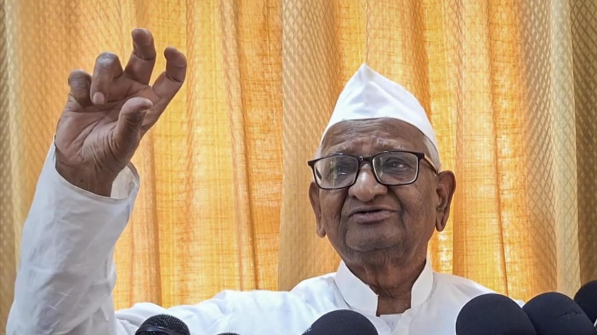 CJP protests: Social activist Anna Hazare undertakes 'maun andolan' to support students