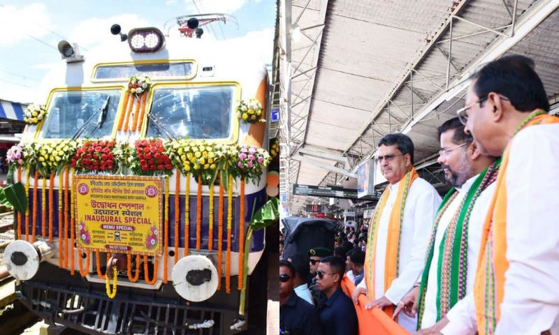 CM Manik Saha flags off Northeast’s first MEMU train, Vande Bharat service likely soon