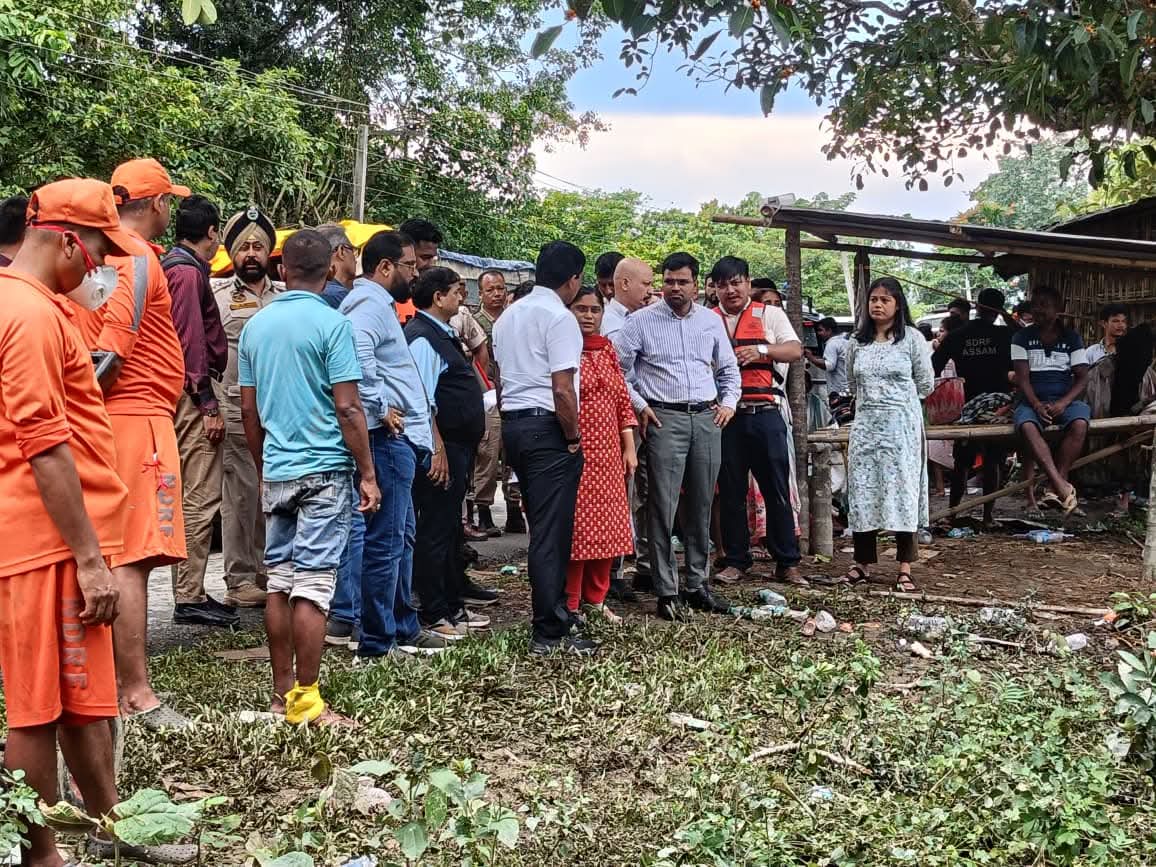 Central team inspects flood-ravaged Charaideo as Assam seeks Central aid