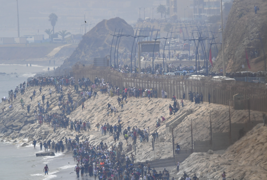 Ceuta faces new migration emergency after mass border crossings from Morocco