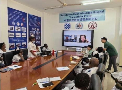 China-Sierra Leone Nursing Training Centre Deepens Skills Through Digital Medical Lectures