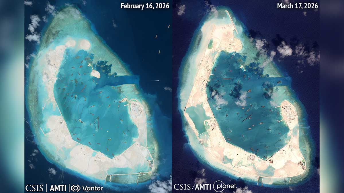 China builds up Antelope Reef as new regional power base