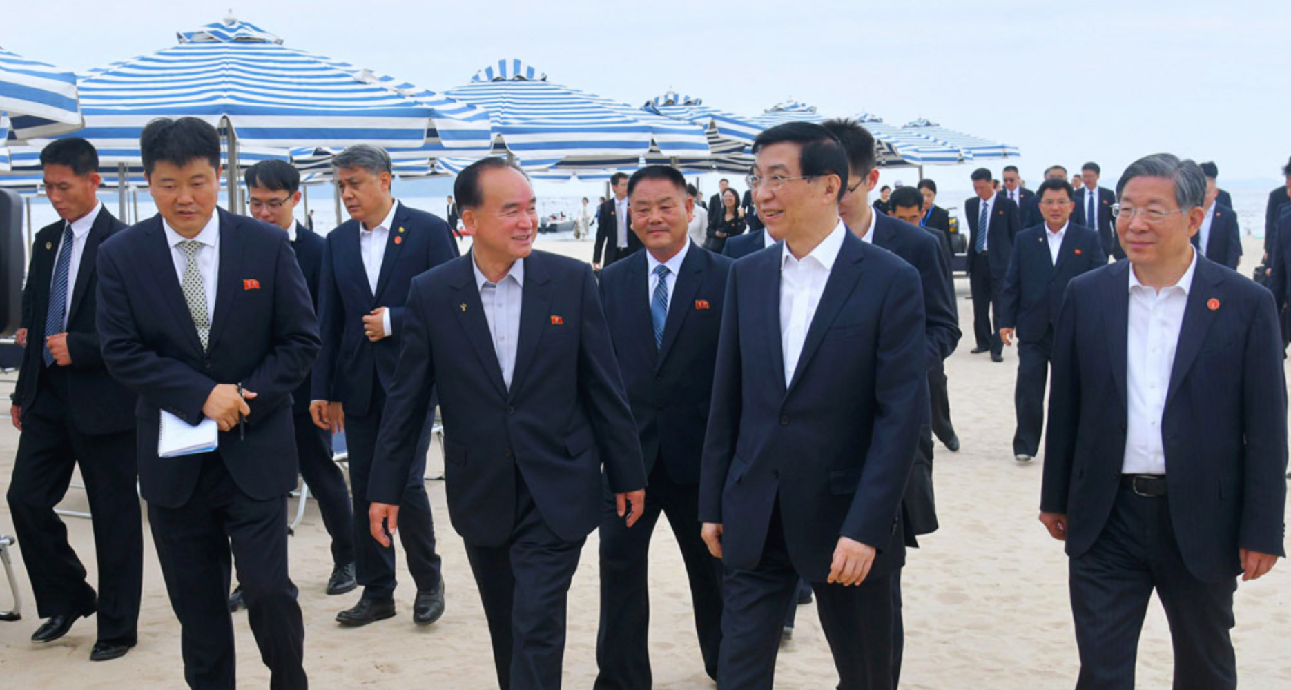 China’s top strategist tours DPRK’s Wonsan resort before returning to Beijing
