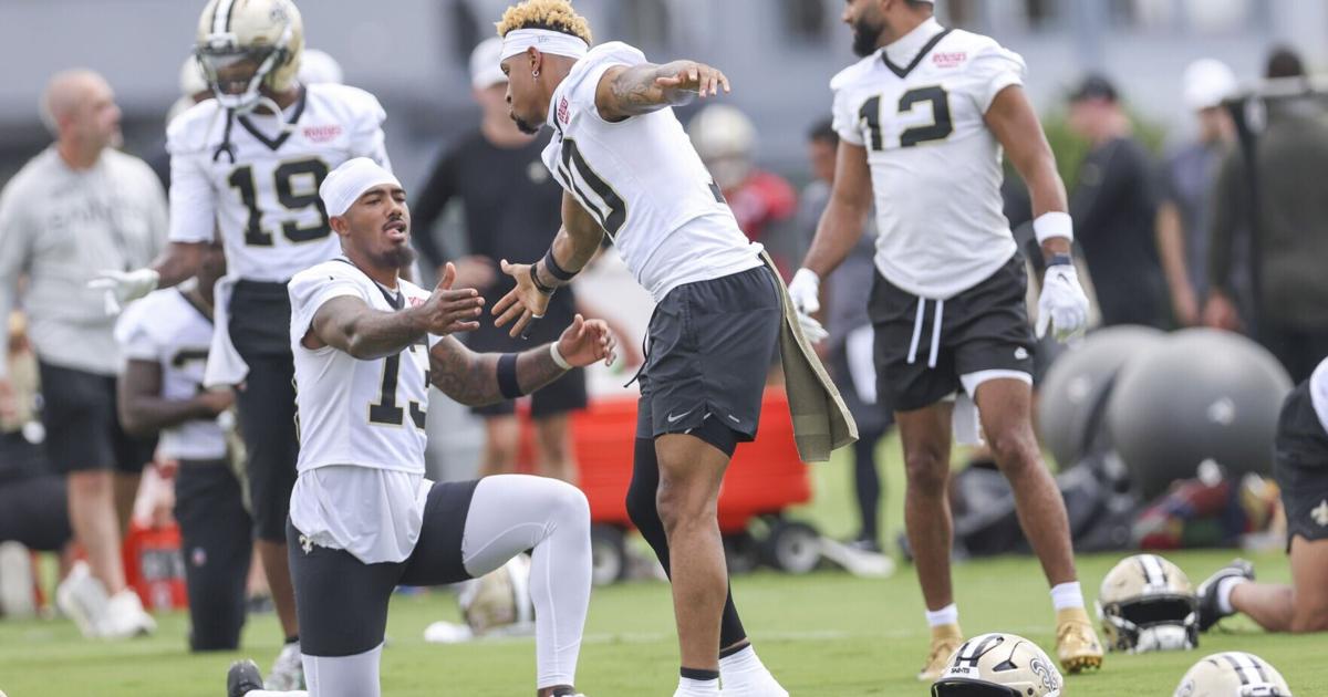 Chris Olave, Jordyn Tyson headline a deep Saints WR corps | Saints