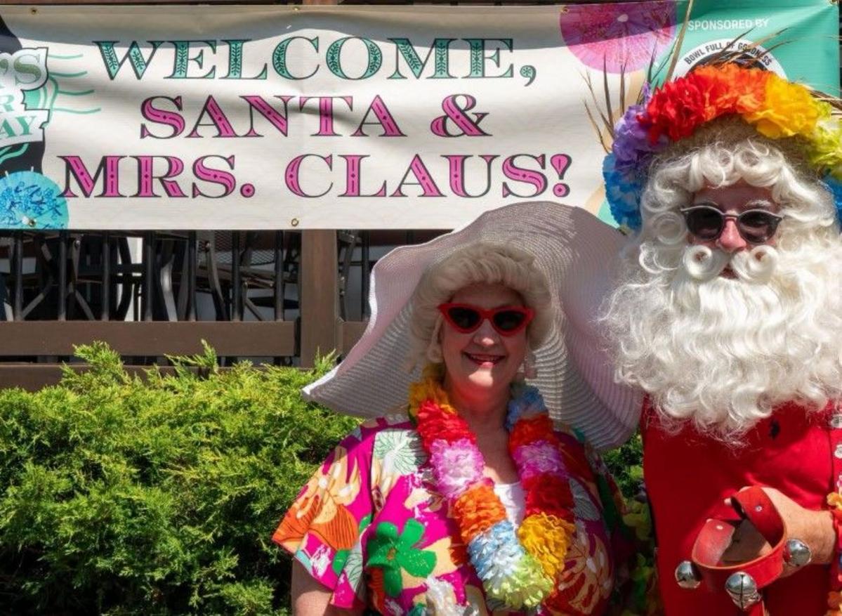 Christmas in July at Peddler's Village in Lahaska, PA July 24-26