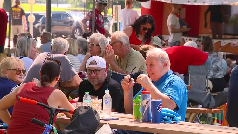Christmas in July brings festive cheer to Water Works Park