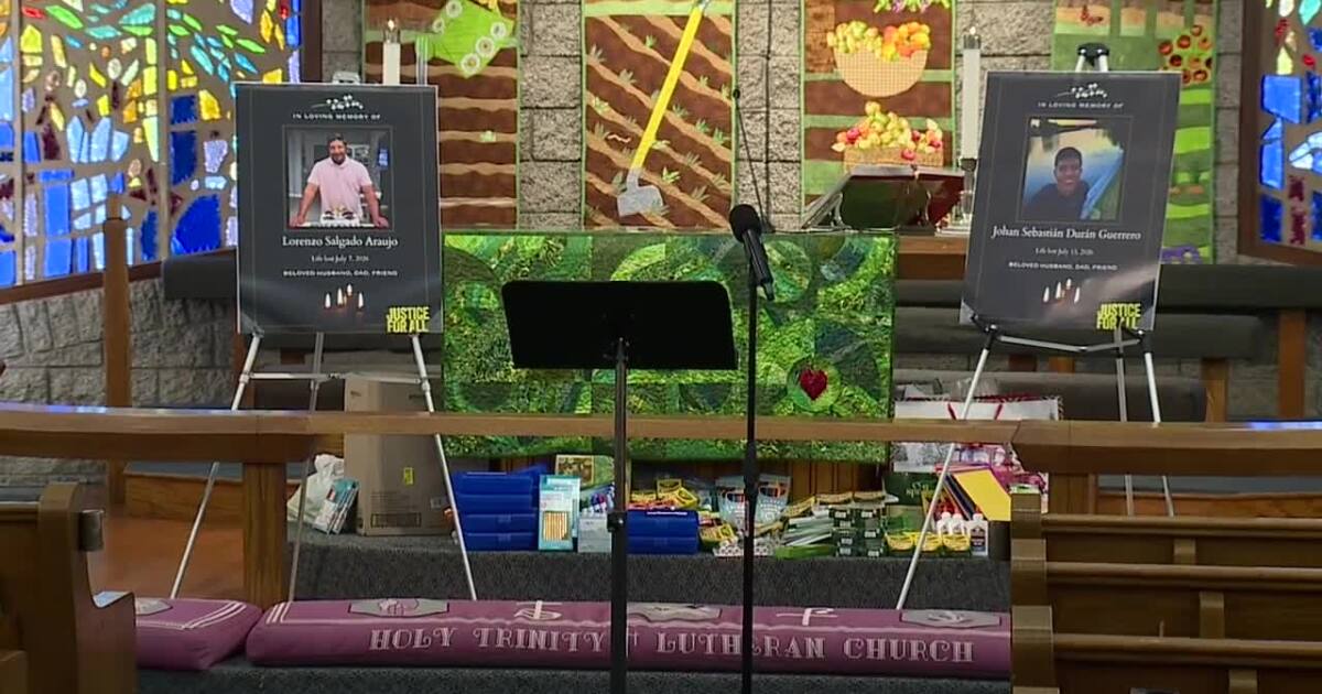 Community remembers two men killed during ICE