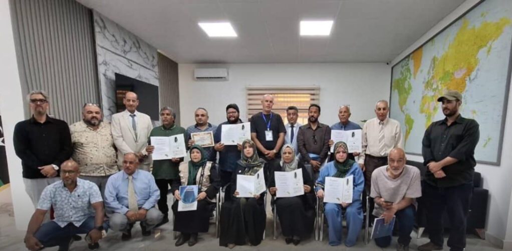 Conclusion of a Training Course on Preparing Election Campaigns for Candidates in Benghazi