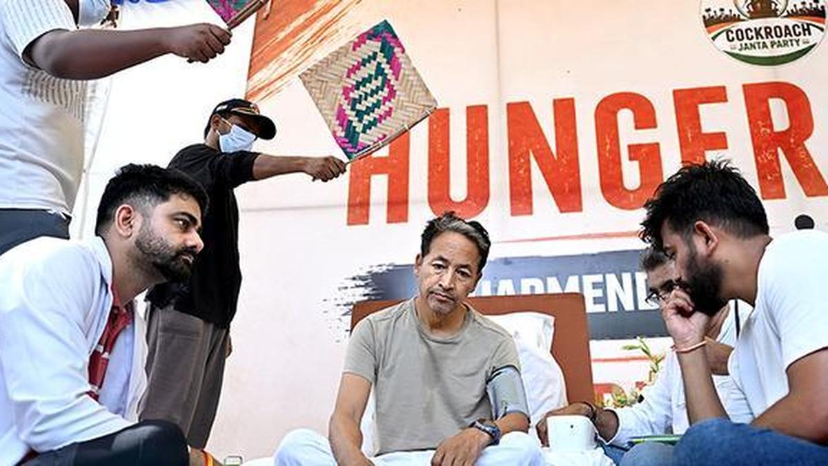 Congress appeals to Wangchuk to end fast, says ‘his concerns are ours and that of other Oppn. parties’