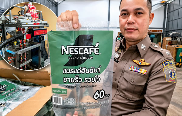 Consumer products counterfeit racket smashed in Bangkok and Saraburi. Police warn of real health risks
