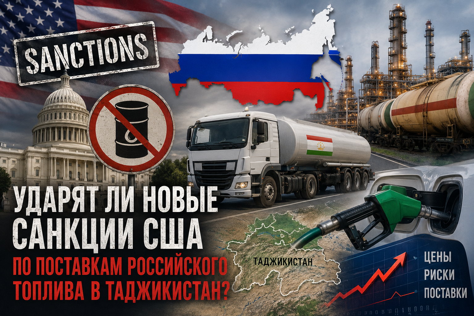 Could new U.S. sanctions disrupt Russian fuel supplies to Tajikistan?