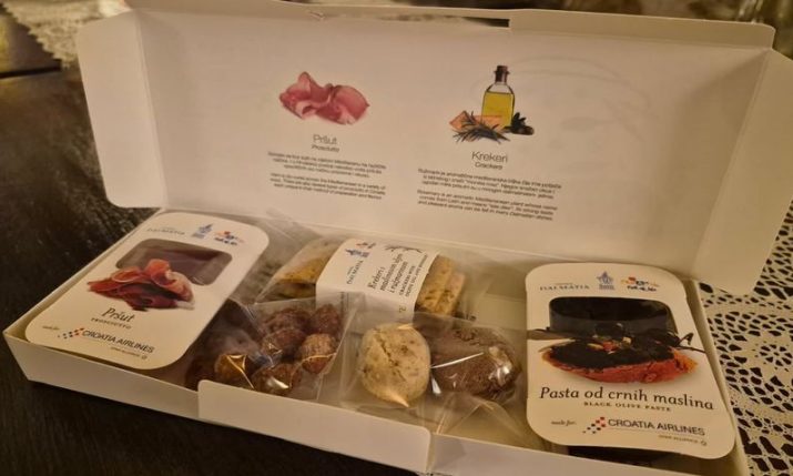Croatia Airlines to serve Dalmatian delicacies on selected flights