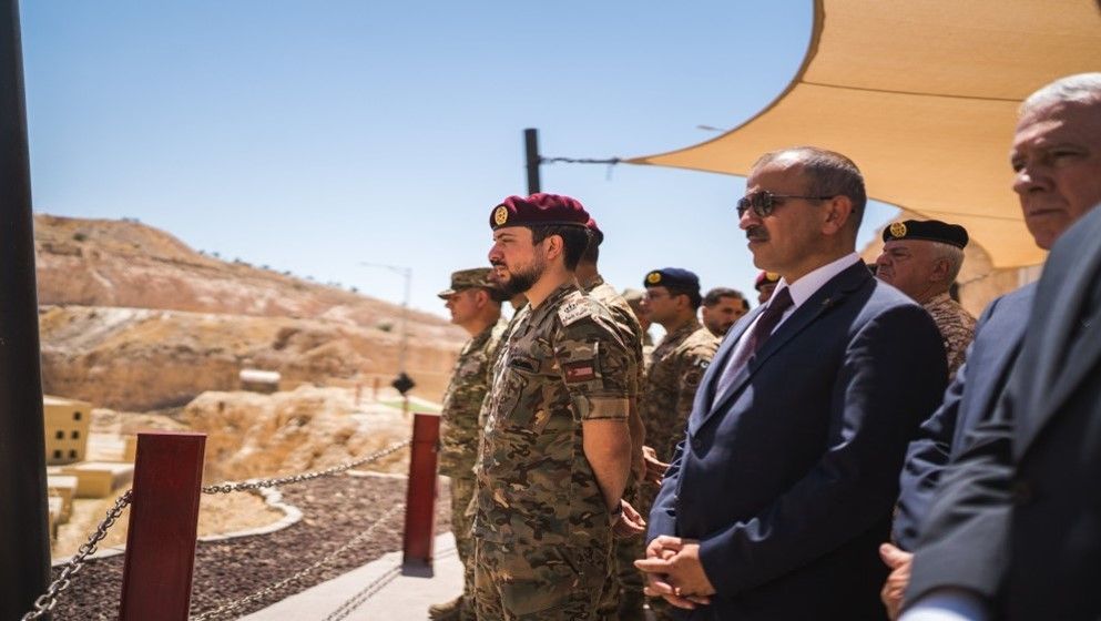 Crown Prince Attends the Closing Exercises of the Joint Tactic...