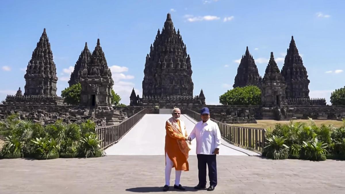 Cultural heritage connect us, thank Indonesian people for preserving it: Modi at Prambanan Temple complex