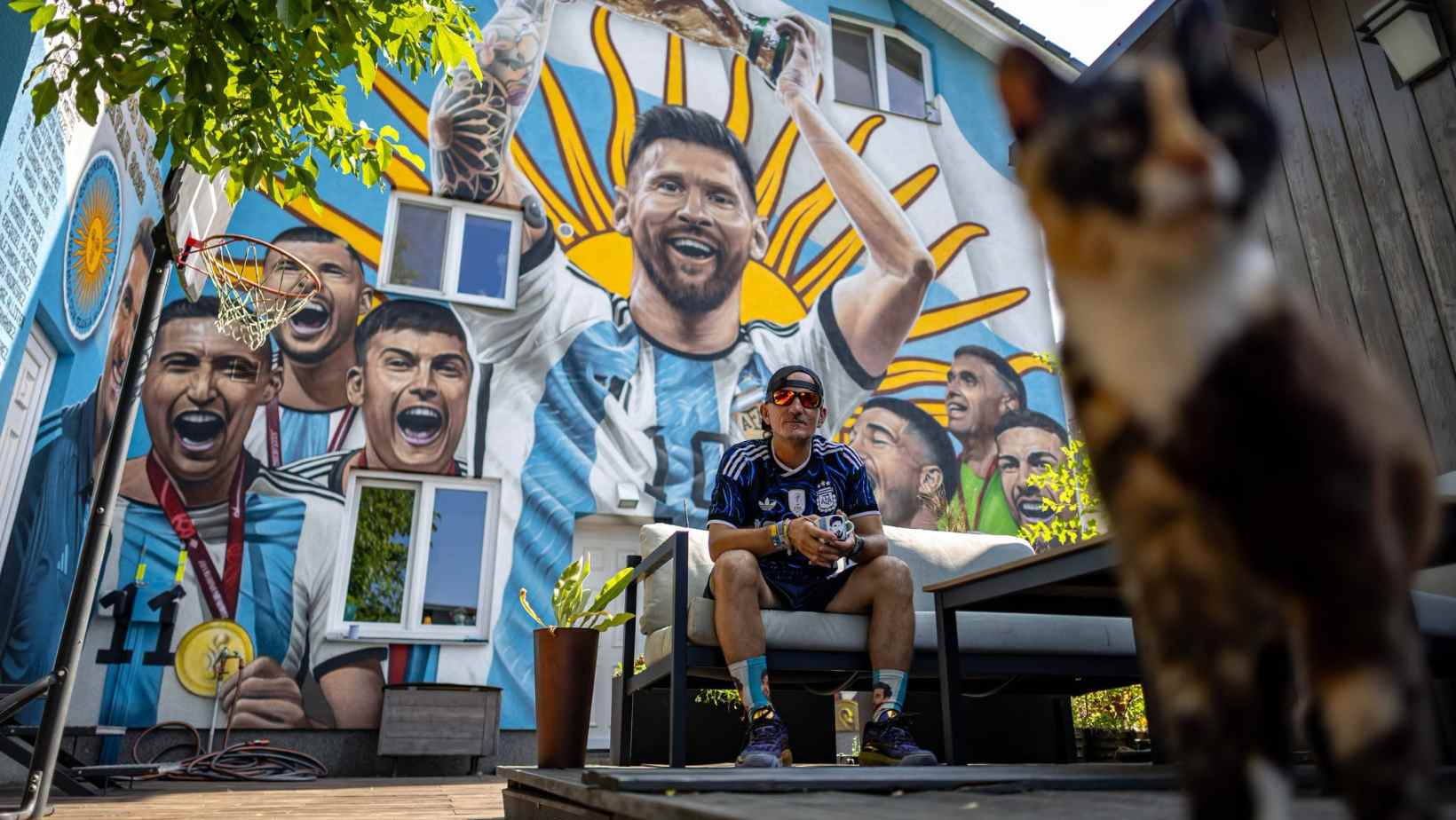 Czech Man Turns His Home into Argentina Football Shrine